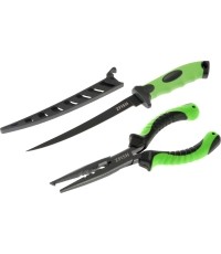 Zestaw kombinowany ZFish ZFS - nóż do filetowania i szczypce