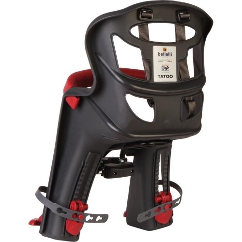 Fotelik rowerowy Bellelli Tatoo Plus Handlefix przedni dark grey