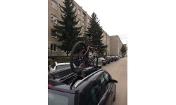 Bagażnik rowerowy na przyssawki na jeden rower Rassine LX-B5