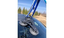 Bagażnik rowerowy na przyssawki na jeden rower Rassine LX-B5