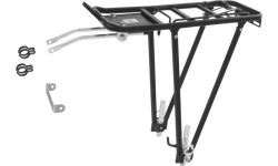 Bagażnik rowerowy BONIN 24-29" (aluminiowy, czarny)