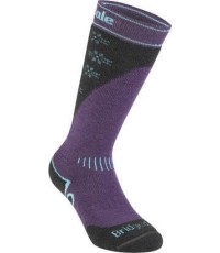 Skarpety Bridgedale Ski Midweight+, fioletowe - 141