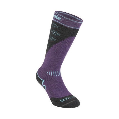Skarpety Bridgedale Ski Midweight+, fioletowe - 141