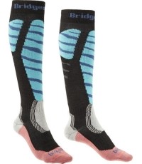 Skarpety Bridgedale Ski EasyOn dla kobiet, czarne - 227