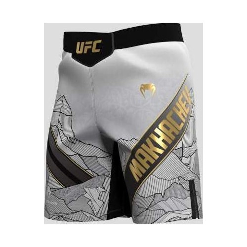 Męskie spodenki UFC Unrivaled by Venum White Islam Makhachev Long Fit Fight Short