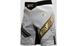 Męskie spodenki UFC Unrivaled by Venum White Islam Makhachev Long Fit Fight Short