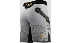 Męskie spodenki UFC Unrivaled by Venum White Islam Makhachev Long Fit Fight Short