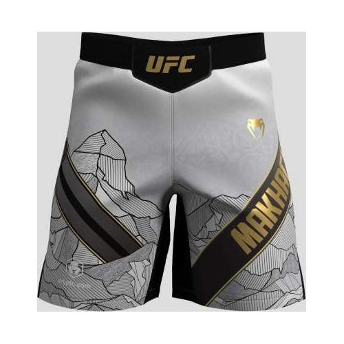 Męskie spodenki UFC Unrivaled by Venum White Islam Makhachev Long Fit Fight Short