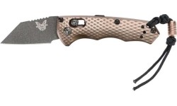 Benchmade 2950BK-1 PARTIAL IMMUNITY, Flat D. Earth