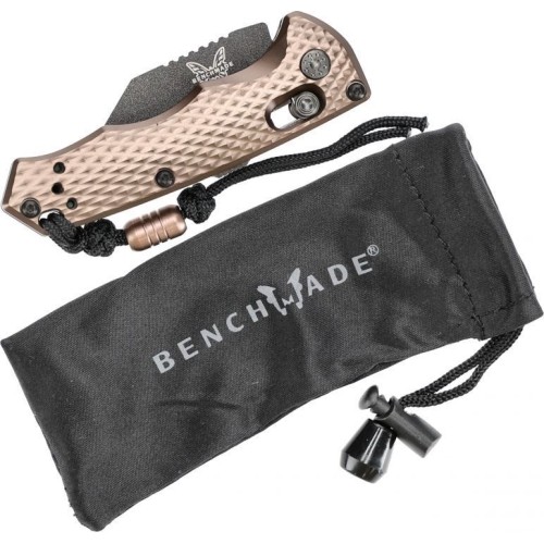 Benchmade 2950BK-1 PARTIAL IMMUNITY, Flat D. Earth