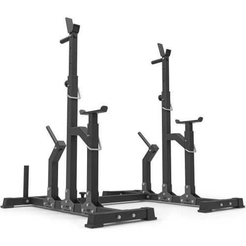 Zestaw MS11_2.0 | dwustronnie regulowana ławka treningowa + stojaki regulowane - Marbo Sport