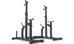 Zestaw MS11_2.0 | dwustronnie regulowana ławka treningowa + stojaki regulowane - Marbo Sport