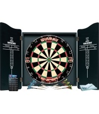 Zestaw do darta z szafką Winmau Pro Dartset Cabinet PDS Sniper