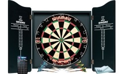 Zestaw do darta z szafką Winmau Pro Dartset Cabinet PDS Sniper
