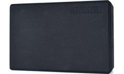 Cegła do jogi Amaya czarna 23x15x8 cm