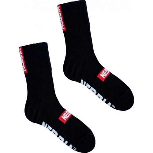 Skarpetki Nebbia "EXTRA MILE" Crew 103 - Black