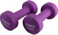 Hantle neoprenowe Yate, 2x2,5 kg