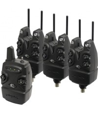 Zestaw alarmów wędkarskich wskaźników drgań Zfish Helios Bite 3+1 2375