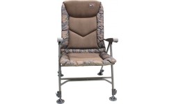 Turystyczne krzesło składane wędkarskie kempingowe Zfish Deluxe Camo