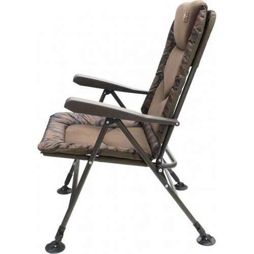 Turystyczne krzesło składane wędkarskie kempingowe Zfish Deluxe Camo
