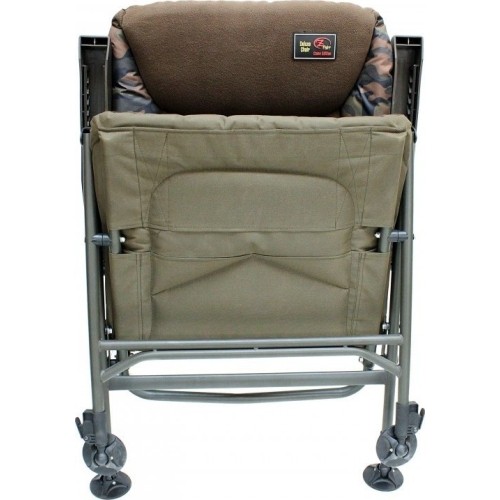 Turystyczne krzesło składane wędkarskie kempingowe Zfish Deluxe Camo