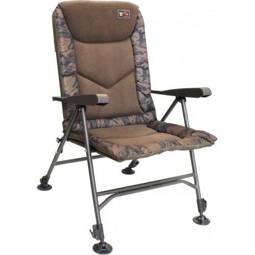 Turystyczne krzesło składane wędkarskie kempingowe Zfish Deluxe Camo