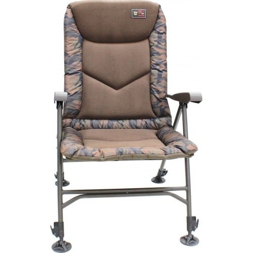Turystyczne krzesło składane wędkarskie kempingowe Zfish Deluxe Camo
