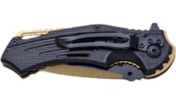 Nóż Joker JKR560, czarno-złoty