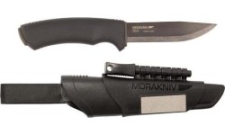 Nóż Morakniv Bushcraft Survival, stal węglowa, czarny