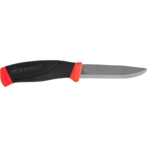 Nóż ratowniczy Morakniv Companion F, stal nierdzewna, czerwony