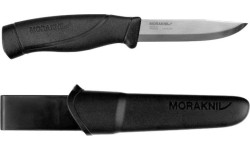 Nóż Morakniv Companion Heavy Duty, stal nierdzewna, czarny