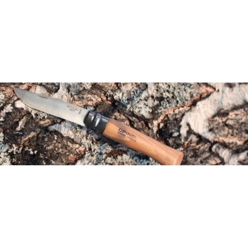 Nóż Opinel 10, Inox, buk