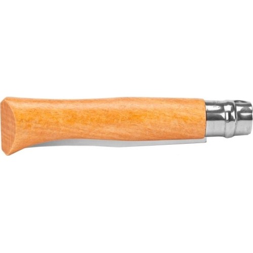Nóż Opinel 12, stal węglowa, drewno bukowe