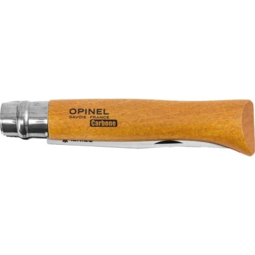 Nóż Opinel 12, stal węglowa, drewno bukowe