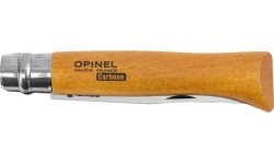 Nóż Opinel 12, stal węglowa, drewno bukowe
