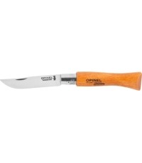 Nóż Opinel 5, stal węglowa, buk