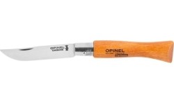 Nóż Opinel 5, stal węglowa, drewno bukowe