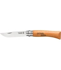 Nóż Opinel 7, stal węglowa, buk