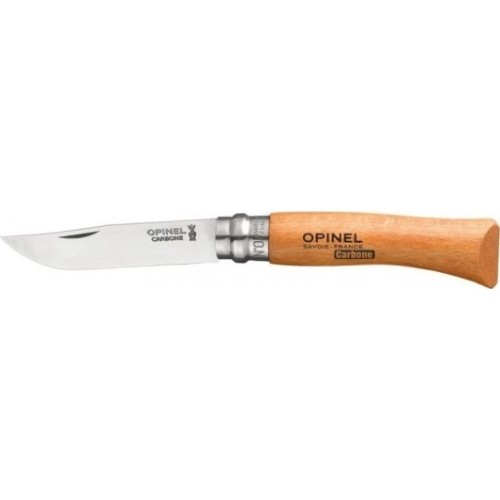 Nóż Opinel 7, stal węglowa, buk