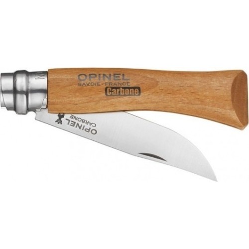 Nóż Opinel 7, stal węglowa, buk