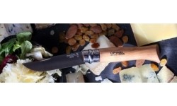 Nóż Opinel 9, stal nierdzewna Inox, drewno bukowe