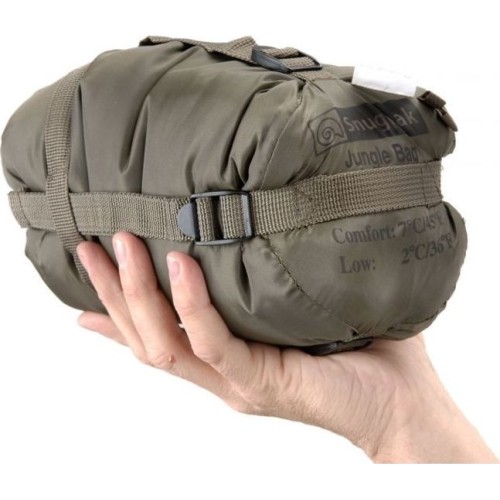 Śpiwór Snugpak Jungle Bag, prawy, oliwkowy sp.