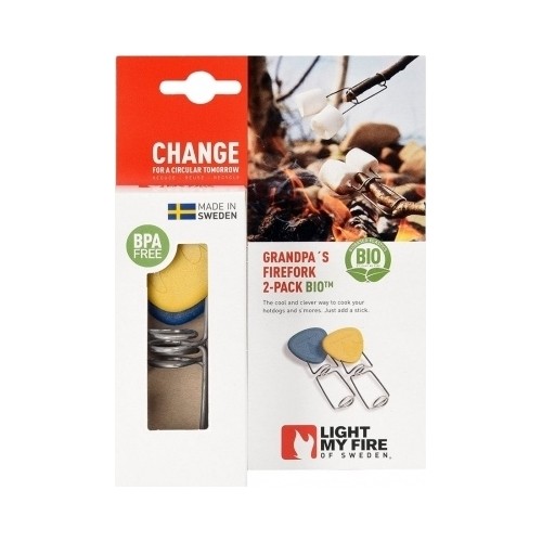 Light My Fire Grandpa's FireFork Bio, zielony i różowy