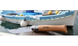 Nóż Opinel 7, stal Inox, drewno bukowe