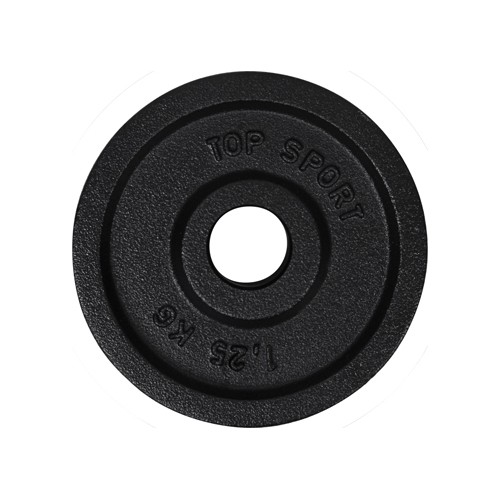 Żeliwny talerz obciążeniowy Top Sport Castyr, 1,25 kg