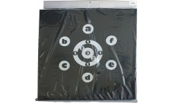 Tarcza łucznicza Yate Set Start 04 - 80x80x7 cm + stojak PP HD