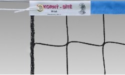 Siatka do siatkówki Pokorny Site Economy - pomarańczowo - biała, 9,5 x 1 m