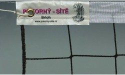 Siatka do siatkówki Pokorny Site Sport - biała, 9,5 x 1 m