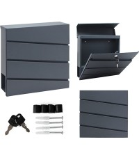 Skrzynka na listy antracyt