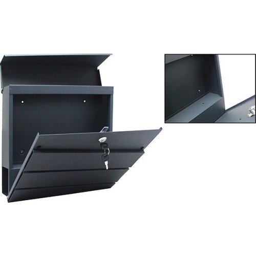 Skrzynka na listy antracyt